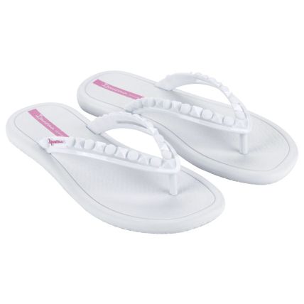 Chinelo Feminino Ipanema Meu Sol - 27130 - Branco/Rosa - Atacado