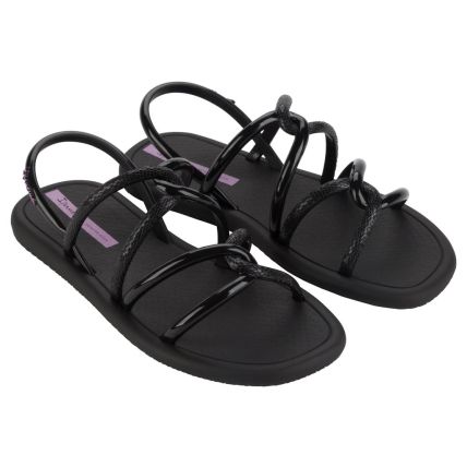 Sandália Feminina Ipanema Meu Sol - 27135 - Preto/Lilás - Atacado
