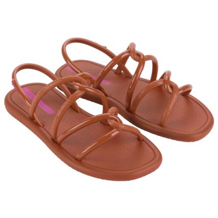 Sandália Feminina Ipanema Meu Sol - 27135 - Marrom/Rosa - Atacado
