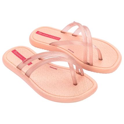 Rasteira Infantil Ipanema Meu Sol Mais - 27141 - Bege/rosa Perolado - Atacado