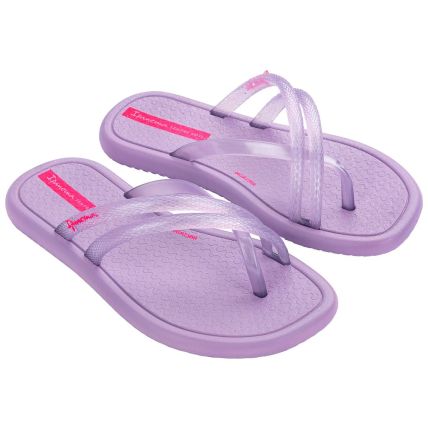 Rasteira Infantil Ipanema Meu Sol Mais - 27141 - Lilás/Lilás Perolado - Atacado