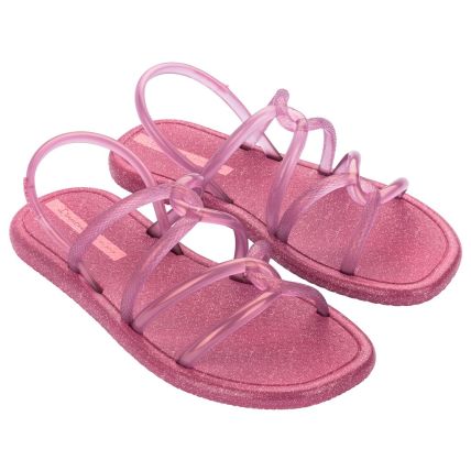 Sandália Feminina Ipanema Meu Sol Mais - 27142 - Lilás/Lilás Perolado/ Rosa - Atacado