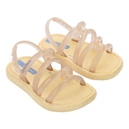 Sandália Baby Ipanema Meu Sol Mais - 27144 - Amarelo/Amarelo Perolado - Atacado