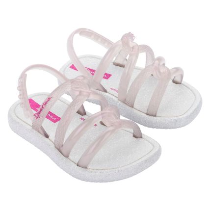 Sandália Baby Ipanema Meu Sol Mais - 27144 - Branco/Branco Perolado - Atacado