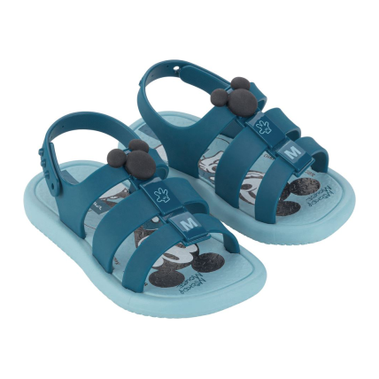 Sandalia Baby Ipanema Disney Go Style - 27147 - Azul/azul Escuro - Atacado