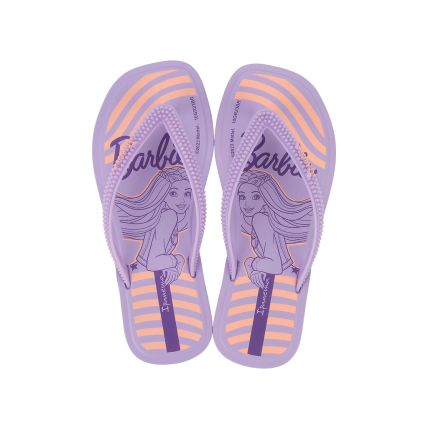 Chinelo Infantil Ipanema Barbie Solar - 27153 - Lilas/rosa/roxo - Atacado