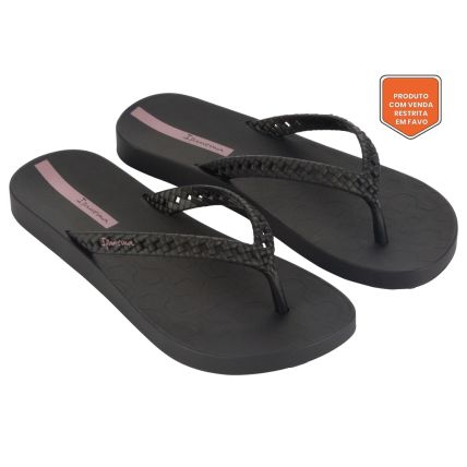 Chinelo Feminino Ipanema Urban - 27162 - Preto/preto - Atacado