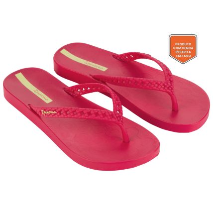 Chinelo Feminino Ipanema Urban - 27162 - Rosa/rosa - Atacado