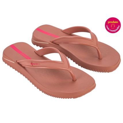 Chinelo Feminino Ipanema Breeze - 27166 - Rosa/rosa - Atacado