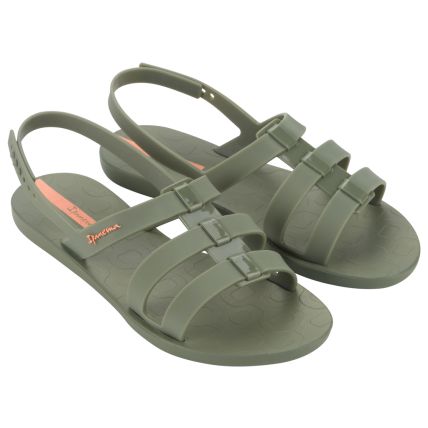 Sandália Feminina Ipanema Go Style - 27174 - Verde Escuro/verde - Atacado