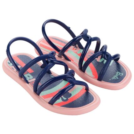 Sandalia Infantil Ipanema Barbie Meu Sol - 27189 - Rosa/azul/verde - Atacado