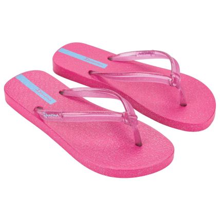 Chinelo Feminino Ipanema Twisty - 27193 - Rosa Escuro/rosa - Atacado