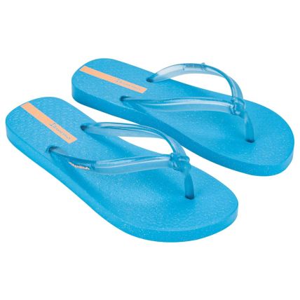 Chinelo Feminino Ipanema Twisty - 27193 - Azul/azul Glitter - Atacado