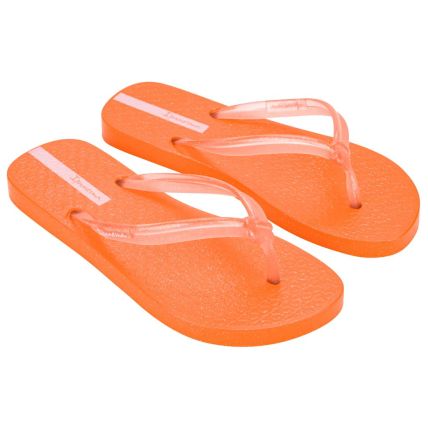 Chinelo Feminino Ipanema Twisty - 27193 - Laranja/laranja Glitter - Atacado