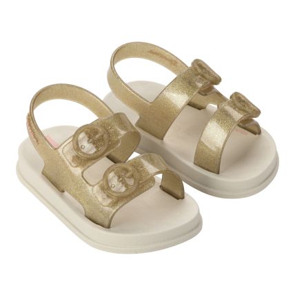 Sandalia Baby Ipanema Diva Baby - 27199 - Bege/ouro - Atacado