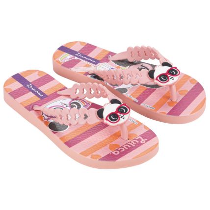 Chinelo Infantil Ipanema Luluca Lovely - 27201 - Rosa/rosa/roxo - Atacado