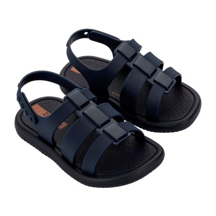 Sandália Baby Ipanema Go Style - 27203 - Azul Escuro/azul/vermelho - Atacado