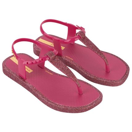 Chinelo Infantil Ipanema Twisty - 27222 - Rosa Escuro/rosa - Atacado