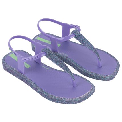 Sandalia Infantil Ipanema Class Edge Solar Glow - 27222 - Lilas/lilas Glitter - Atacado