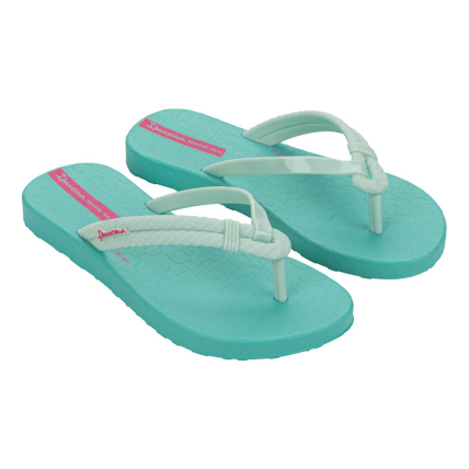 Chinelo Infantil Ipanema Diversa - 27231 - Verde Agua/verde - Atacado
