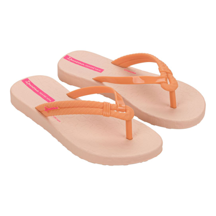 Chinelo Infantil Ipanema Diversa - 27231 - Bege/laranja Claro - Atacado