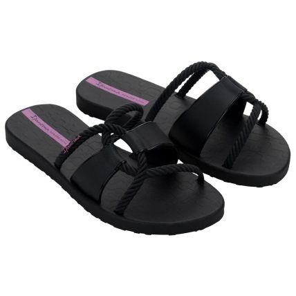 Chinelo Gáspea Feminino Ipanema Diversa - 27232 - Preto/lilas - Atacado