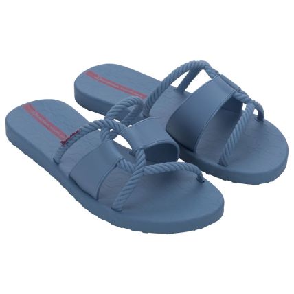 Chinelo Gáspea Feminino Ipanema Diversa - 27232 - Azul Jeans/rosa - Atacado