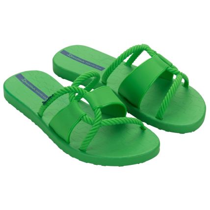 Chinelo Gáspea Feminino Ipanema Diversa - 27232 - Verde Palmeira/azul - Atacado