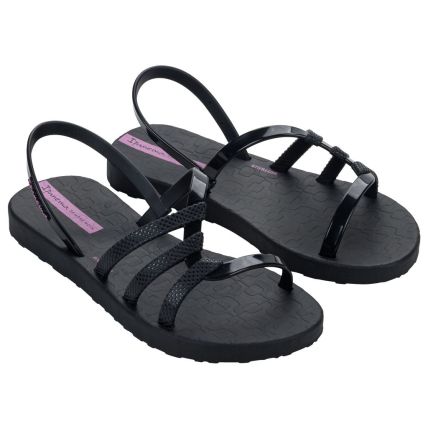 Sandalia Infantil Ipanema Diversa - 27235 - Preto/lilas - Atacado