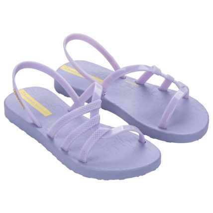 Sandalia Infantil Ipanema Diversa - 27235 - Lilas Claro/amarelo - Atacado