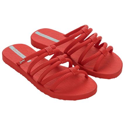 Chinelo Slide Feminino Ipanema Diversa - 27237 - Vermelho/verde - Atacado