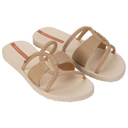 Chinelo Gaspea Feminino Ipanema Diversa - 27241 - Bege/bege Escuro - Atacado
