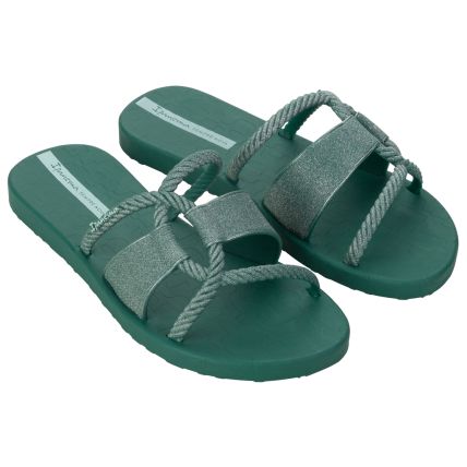 Chinelo Gaspea Feminino Ipanema Diversa - 27241 - Verde/verde/metalizado - Atacado