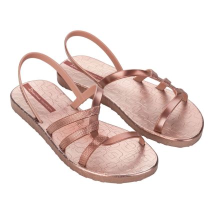 Sandalia Feminina Ipanema Diversa Mais - 27243 - Rosa/rose Metalizado - Atacado