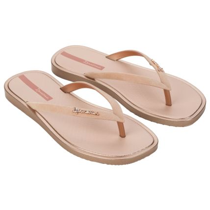 Chinelo Feminino Ipanema Solar Chic - 27255 - Rosa/rosa Flocos - Atacado