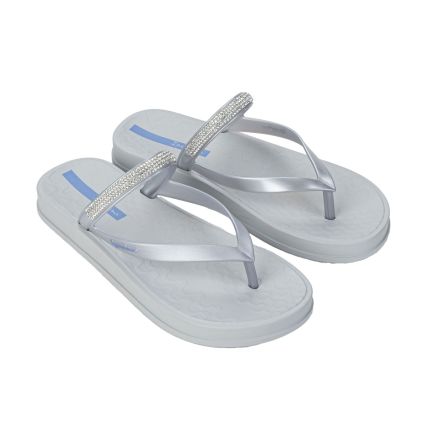 Chinelo Feminino Ipanema Fiesta - 27256 - Cinza/prata - Atacado