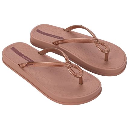 Chinelo Feminino Ipanema Drip - 27259 - Rosa/vermelho - Atacado