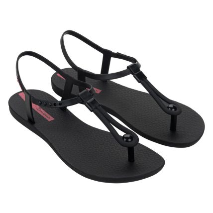 Chinelo Ipanema Feminina Class Slim - 27268 - Preto/preto/rosa - Atacado