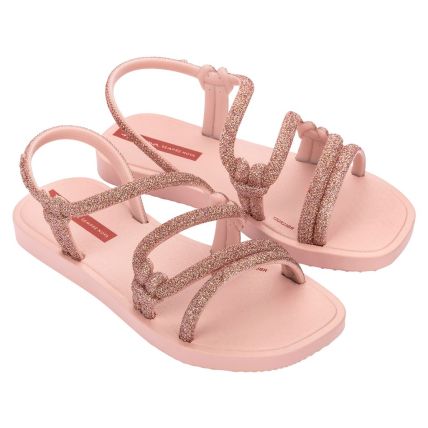Sandalia Infantil Ipanema Solar Glow - 27289 - Rosa/glitter/telha - Atacado
