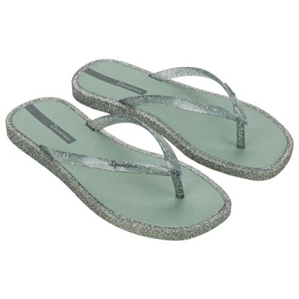 Chinelo Feminino Ipanema Edge Solar Glow - 27293 - Verde/verde Glitter - Atacado