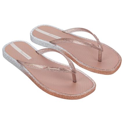 Chinelo Feminino Ipanema Edge Solar Glow - 27293 - Rosa Claro/rosa Glitter - Atacado