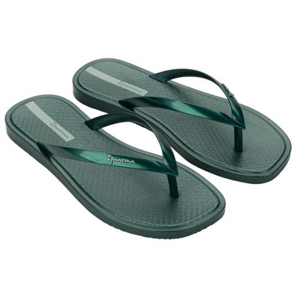 Chinelo Feminino Ipanema Solar Colors - 27302 - Verde/verde Metalizado - Atacado