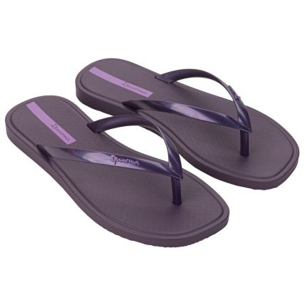 Chinelo Feminino Ipanema Solar Colors - 27302 - Roxo/roxo Metalizado - Atacado