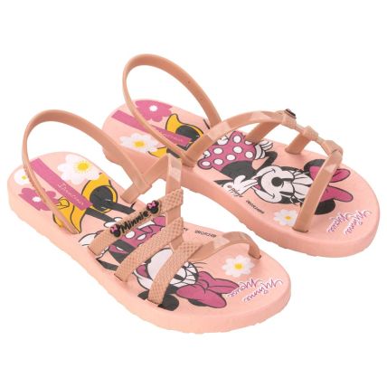 Sandalia Infantil Ipanema Disney Carinho - 27312 - Rosa/rosa/amarelo - Atacado