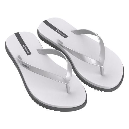 Chinelo Feminino Ipanema Rio - 27314 - Cinza/prata - Atacado
