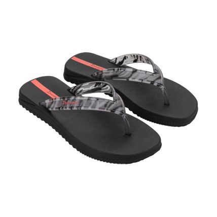 Chinelo Feminino Ipanema Enjoy - 27320 - Preto/fume/rosa - Atacado