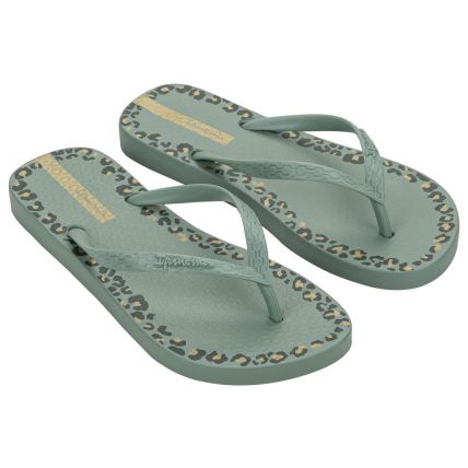 Chinelo Feminino Ipanema Day - 27321 - Verde/verde/ouro - Atacado