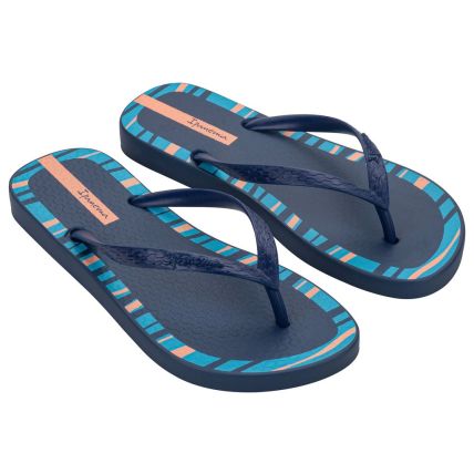 Chinelo Feminino Ipanema Day - 27321 - Azul/azul/rosa - Atacado