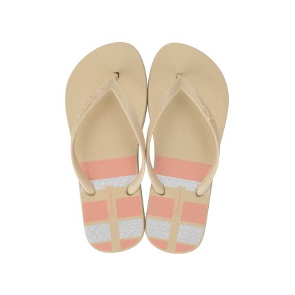 Chinelo Feminino Ipanema Day - 27321 - Bege/bege/rosa - Atacado