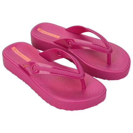 Chinelo Feminino Ipanema Diversa Flatform - 27335 - Rosa/rosa/laranja - Atacado